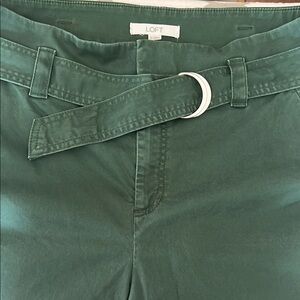 LOFT Women's Green Jeans